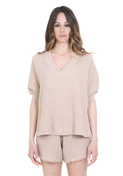 PONCHO NOT SHY | Maglie | LEAH-NF3B002COC002BEIGE